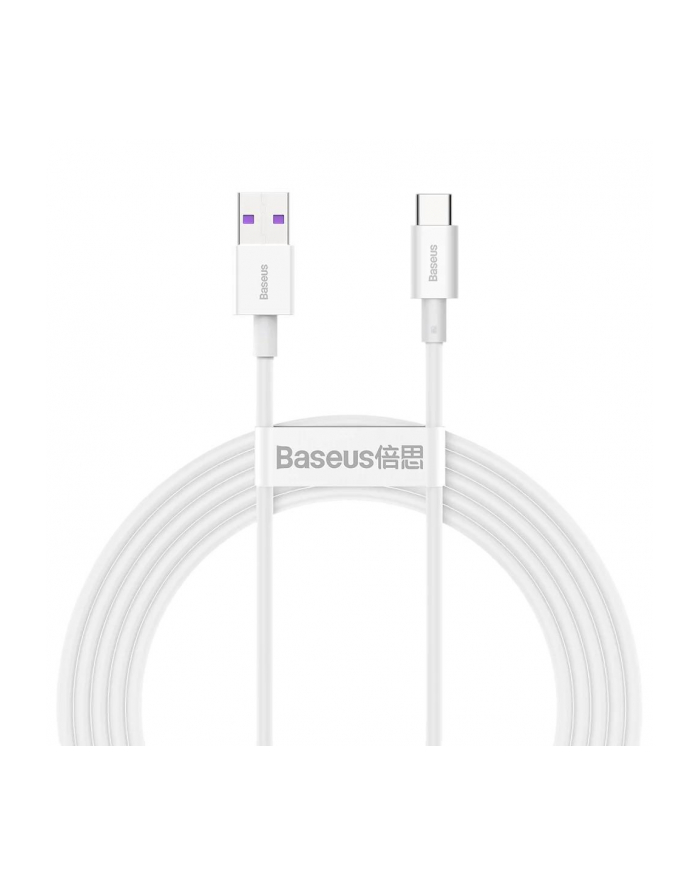 Baseus Superior Series USB do USB-C, 66W, 2m (biały) główny