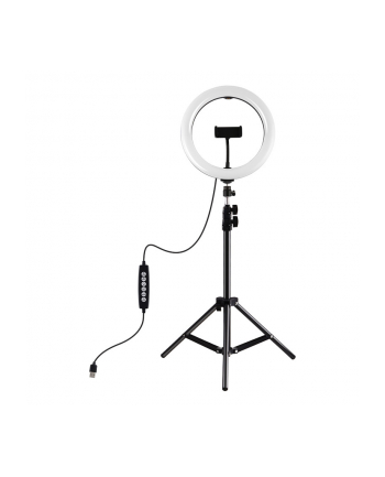 Puluz Statyw 1.1 m z oświetleniem RGBW LED 26cm vlog / stream / smartfon PKT3044 nr 2