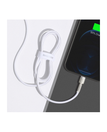 Baseus lightning - USB-A Cafule, 2.4A, 1m (biały) nr 2