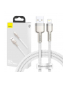 Baseus lightning - USB-A Cafule, 2.4A, 1m (biały) - nr 1