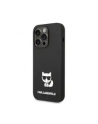 Karl Lagerfeld Choupette Body - Etui iPhone 14 Pro (czarny) - nr 1