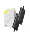 Hub 4w1 Baseus Lite Series USB do 4x USB 3.0 25cm (czarny) - nr 7