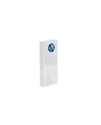 Baseus Amblight 30000mAh 4xUSB USB-C 65W biały powerbank nr 1