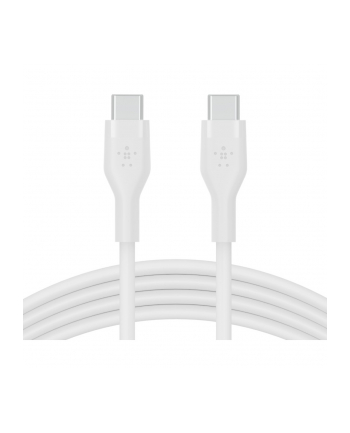 Belkin CAB009bt2MWH BOOST CHARGE™ USB-C do USB-C 2.0 silikonowy 2m biały