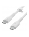 Belkin CAB009bt2MWH BOOST CHARGE™ USB-C do USB-C 2.0 silikonowy 2m biały - nr 4