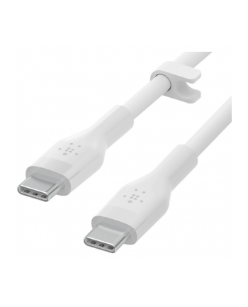 Belkin CAB009bt2MWH BOOST CHARGE™ USB-C do USB-C 2.0 silikonowy 2m biały