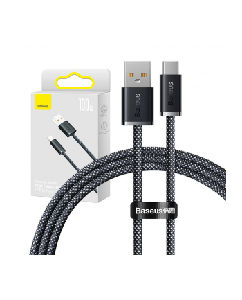 Baseus Dynamic Series USB do USB-C, 100W, 1m (szary)