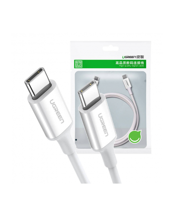 UGREEN US264 USB-C do USB-C, 60W, 1.5m (biały) nr 1