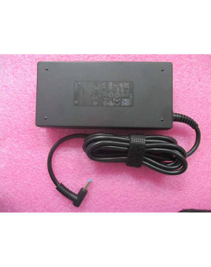 HP 120W AC, PFC, RC, Smart, slim, 4.5 mm zasilacz HP 120W AC adapter, PFC, RC, Smart, slim, 4.5 mm główny