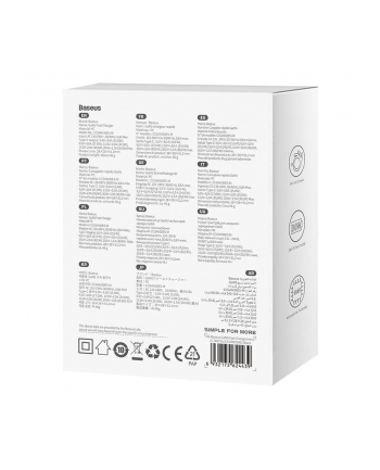 Baseus GaN5 30W Mini (czarna) ładowarka sieciowa nr 1