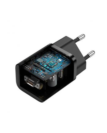 Baseus Super Si Quick Charger 1C 25W (czarna) ładowarka sieciowa nr 1