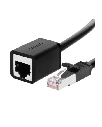 Ugreen Ethernet RJ45, Cat. 6, FTP, z metalową wtyczną 0.5m czarny