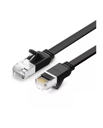 Ugreen NW101 z metalowymi wtyczkami, Ethernet RJ45, Cat.6, UTP, 3m czarny