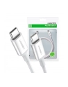 UGREEN US264 USB-C do USB-C, 60W, 1.5m (biały) - nr 3