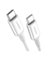 UGREEN US264 USB-C do USB-C, 60W, 1.5m (biały) - nr 4
