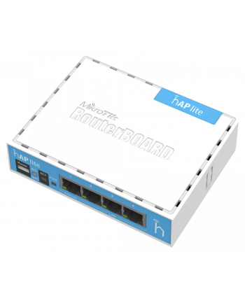 MikroTik RB941-2 hAP lite classic RouterOS L4 32MB RAM, 4xLAN,2.4GHz 802.11b/g/n nr 1
