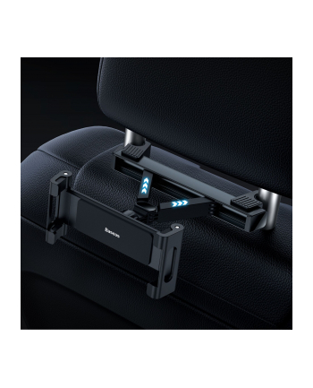 Baseus JoyRide Pro na zagłówek samochodowy (czarny) nr 2