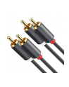 Ugreen AV104 2x RCA (Cinch) do 2x RCA (Cinch) 2m czarny - nr 5