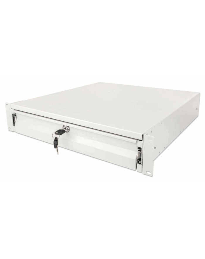 Intellinet 715843 Szuflada 2U do szaf Rack 19'', z zamkiem, 466mm, szara Intellinet 715843 Szuflada 2U do szaf Rack 19'', z zamkiem, 466mm, szara główny