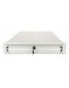 Intellinet 715843 Szuflada 2U do szaf Rack 19'', z zamkiem, 466mm, szara Intellinet 715843 Szuflada 2U do szaf Rack 19'', z zamkiem, 466mm, szara - nr 3