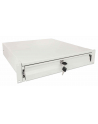 Intellinet 715843 Szuflada 2U do szaf Rack 19'', z zamkiem, 466mm, szara Intellinet 715843 Szuflada 2U do szaf Rack 19'', z zamkiem, 466mm, szara - nr 7