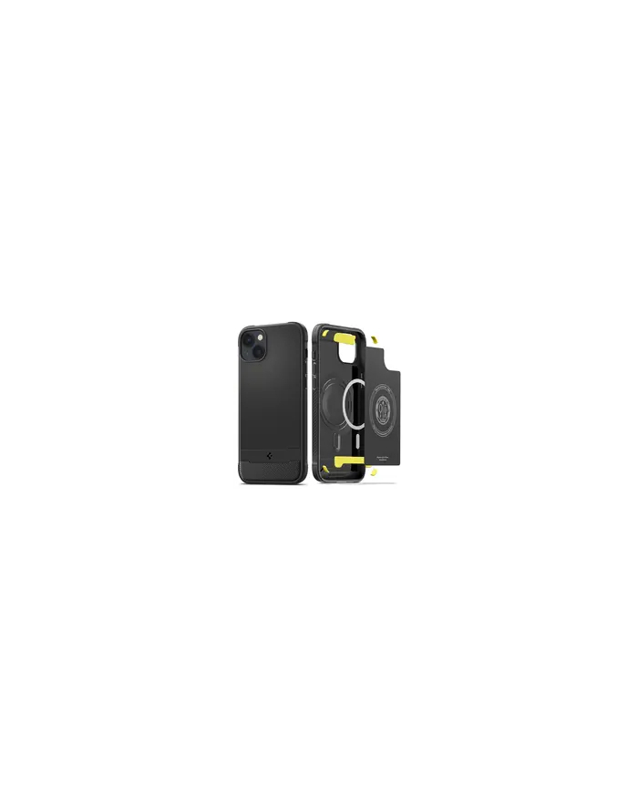 Spigen Rugged Armor Mag MagSafe iPhone 14 Matte Black główny