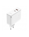 Baseus GaN5 Pro, USB-C + USB, 100W + kabel (biała) ładowarka sieciowa - nr 4