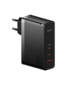 Baseus GaN5 Pro 2xUSB-C + USB, 140W (czarna) ładowarka sieciowa - nr 1