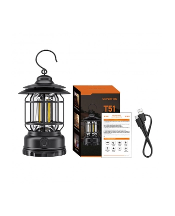 Lampa kempingowa Superfire T51, USB-C