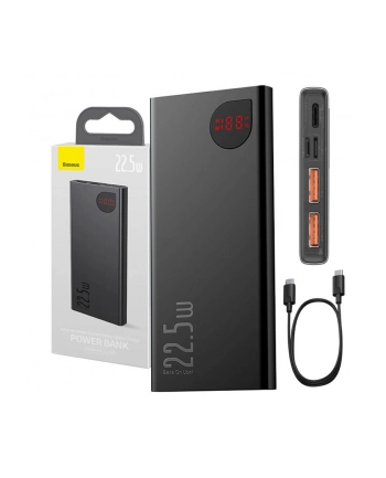 Baseus Adaman Metal 10000mAh 22.5W czarny