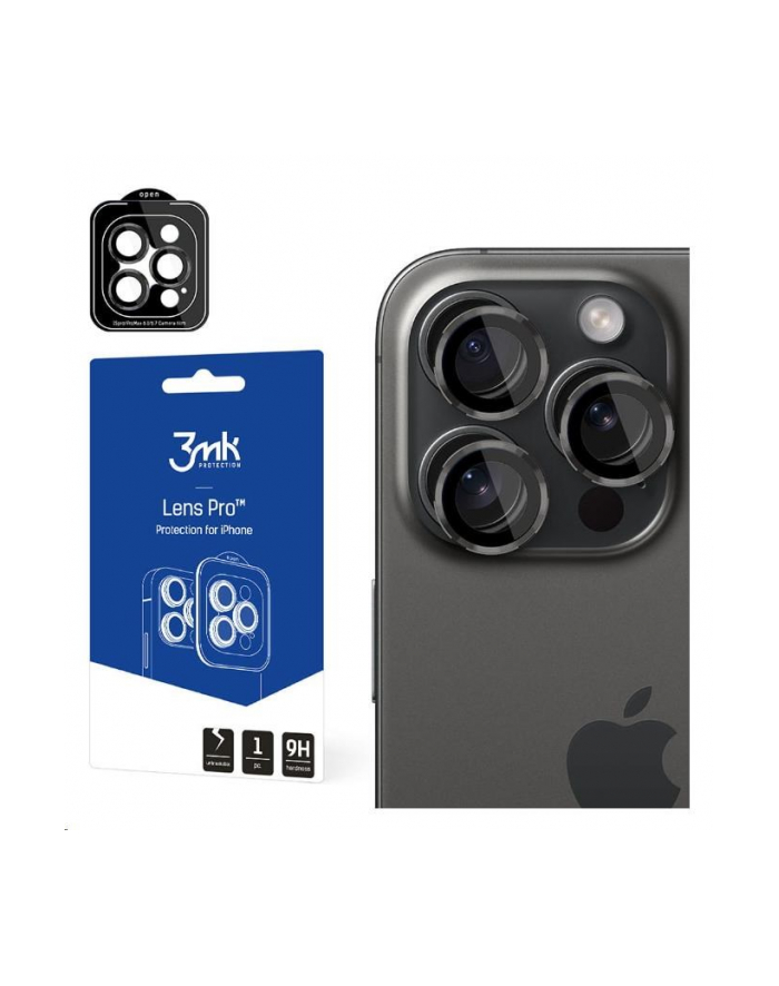 3mk Lens Pczerwonyection Pro Graphite do Apple iPhone 14 Pro/14 Pro Max główny