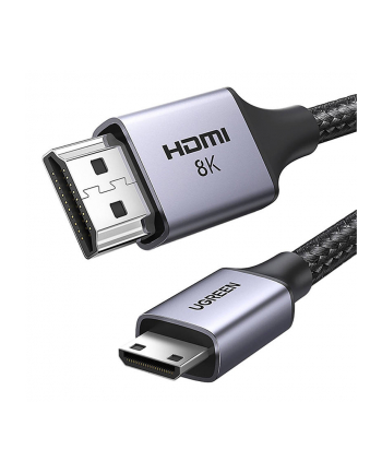 UGREEN HD163 Mini HDMI - HDMI 8K 2m (czarny) nr 1