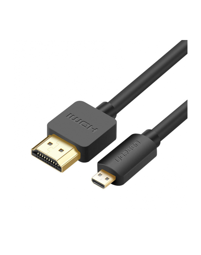 Ugreen HD127 Kabel micro HDMI - HDMI 4K 3D 1.5m czarny główny
