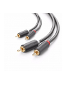 Ugreen AV104 2x RCA (Cinch) do 2x RCA (Cinch) 1m czarny - nr 1