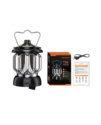 Lampa kempingowa Superfire T36, USB-C