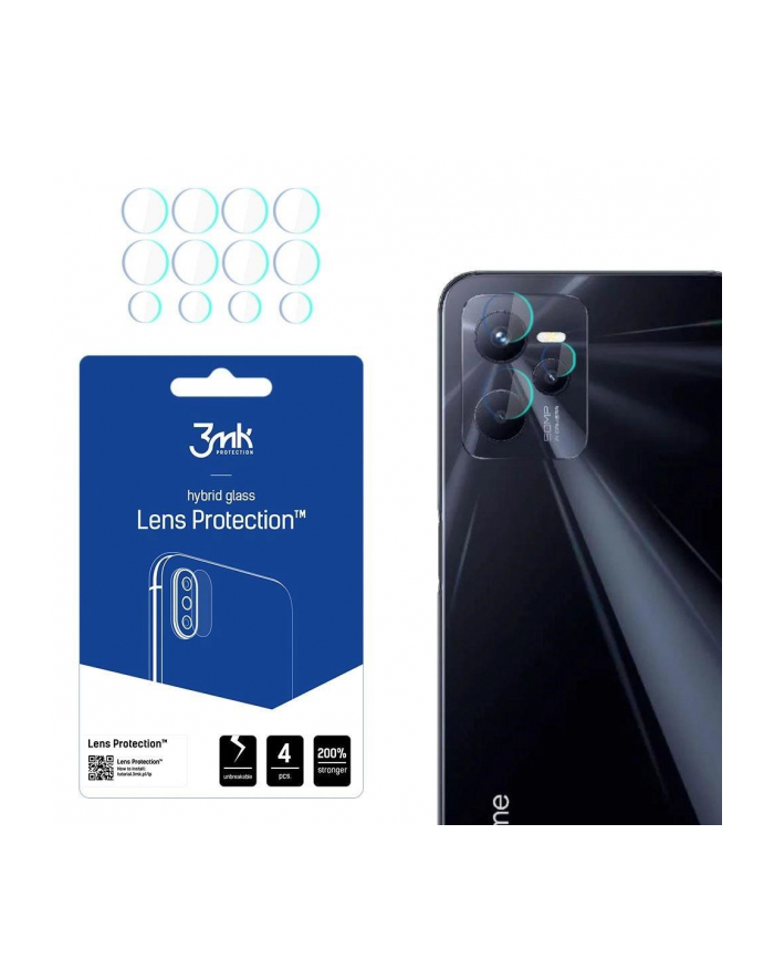 3mk Lens Pczerwonyection do Realme C35 główny