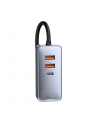 Baseus Share Together z przedłużaczem, 2x USB, 2x USB-C, 120W (szara) ładowarka samochodowa - nr 11