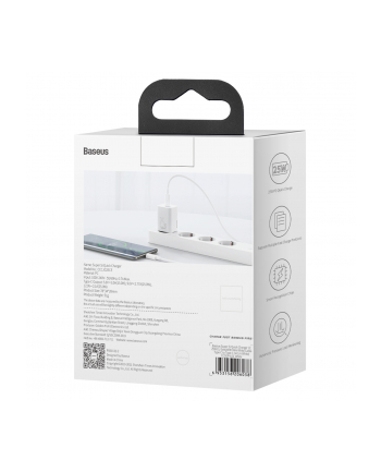 Baseus Super Si Quick Charger 1C 25W (biała) ładowarka sieciowa nr 2