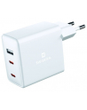 Swissten GaN 2x USB C + USB 70 W Power Delivery Biała - nr 1