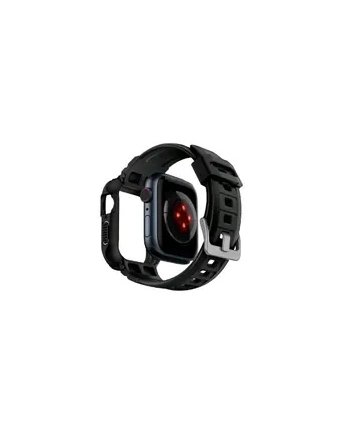 SPIGEN RUGGED ARMOR ”PRO” APPLE WATCH 4 / 5 / 6 / 7 / 8 / SE (40 / 41 MM) BLACK