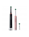 Oral-B Pro 3 3900N Duo czarny/różowy Rodzaj: czerwonyacyjna | Zasilanie: akumulatorowe - nr 2