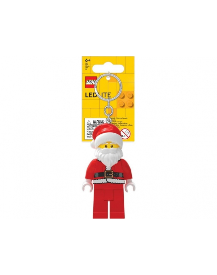 LEGO LGL-KE189 Św. Mikołaj brelok do kluczy z latarką główny