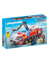 Playmobil City Action 77371 Pojazd strażacki na lotnisku ze światłem i dźwiękiem - nr 1