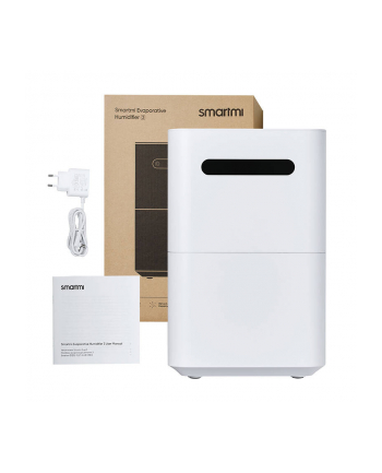 Smartmi Evaporative 3 biały Sposób nawilżania: Ewaporacyjny | Pojemność [ml]: 5000 | Hałas [dB]: 34 | Max. powierzchnia [m2]: 40 | Dodatkowe funkcje: Wi-Fi nr 2