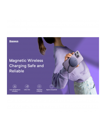 Baseus Simple Mini3 15W (czarna) ładowarka indukcyjna