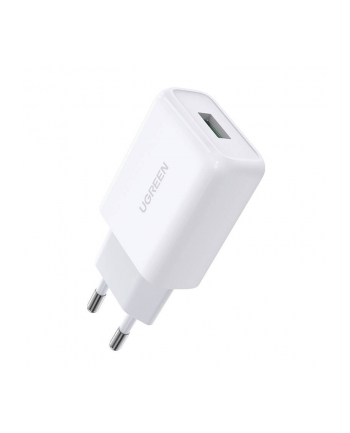 Ugreen CD122, USB-A, QC3.0, 18W biały ładowarka sieciowa