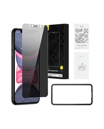 Baseus z filtrem prywatyzującym do Apple iPhone 11/XR
