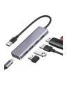 Ugreen 4w1 USB do 4x USB 3.0 + USB-C szary - nr 2