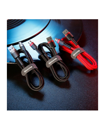 Baseus Cafule USB do microUSB 2A 3m (czarno-czerwony) nr 2