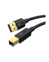 Ugreen US135 USB 2.0 A-B do drukarki, pozłacany, 5m czarny - nr 4